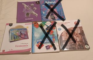 Libros de 1° de Bachiller

