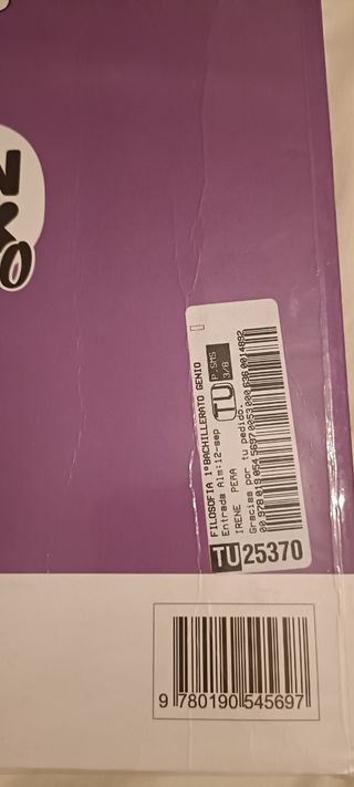 Libros de 1° de Bachiller
