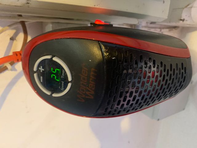 Wonder Warm - Stufetta elettrica 500W