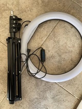 Aro Luz LED 12" + Trípode