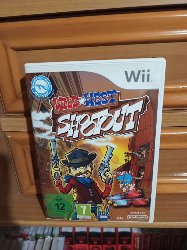 Wild West Shootout - nintendo Wii.