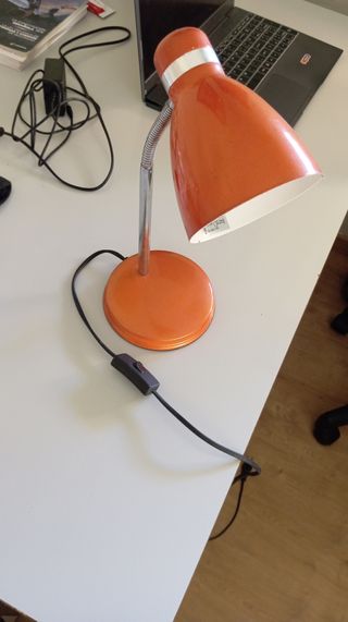 Flexo escritorio naranja