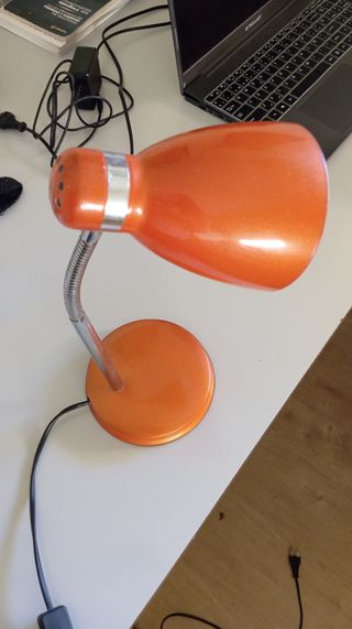 Flexo escritorio naranja