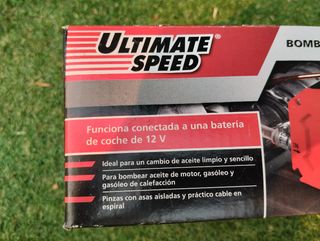 Bomba de extracción de aceite de motor.
