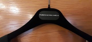 Vestido Purificación García - beige y negro