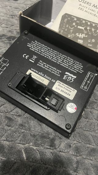 EBS Microbass II: preamp de Bajo