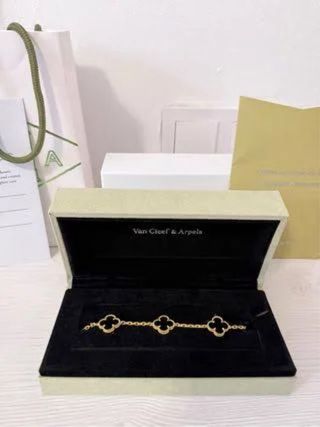 Pulsera Van Cleef & Arpels Alhambra oro negro