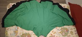 Falda Flamenco - Verde & Negra