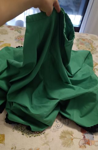 Falda Flamenco - Verde & Negra