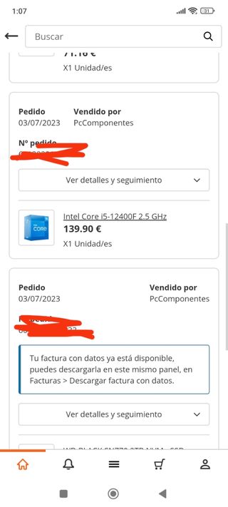 Intel Core i5-12400F 2.5 GHz
