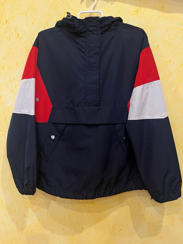 3 Chaquetas Bershka talla S - Azul, Rosa