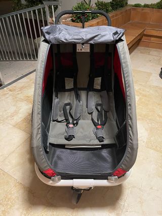 Remolque bici Hamax Explorer con silla para bebés