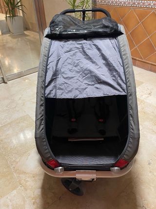 Remolque bici Hamax Explorer con silla para bebés