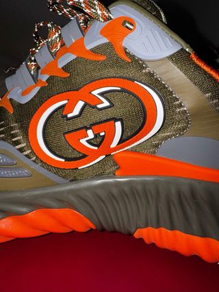 Zapatillas Gucci Ripple - Verde Oliva