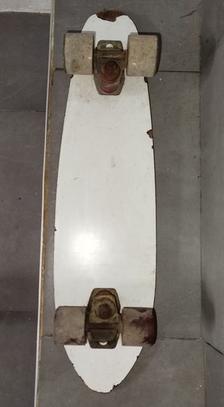 Monopatín madera: usado