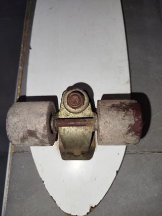 Monopatín madera: usado