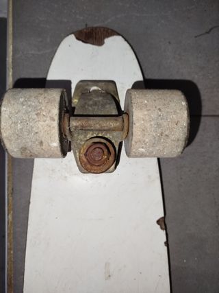 Monopatín madera: usado