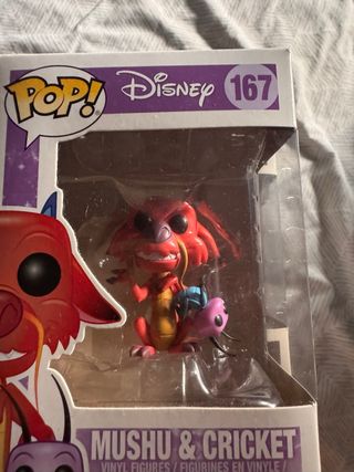 Funko POP! Disney Mushu & Cricket #167
