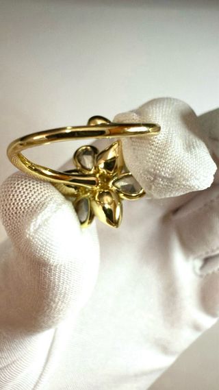 Anillo Swarovski Idyllia - Dorado y Verde