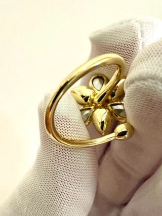 Anillo Swarovski Idyllia - Dorado y Verde