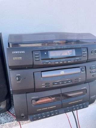 Equipo música Samsung SCM-6700
