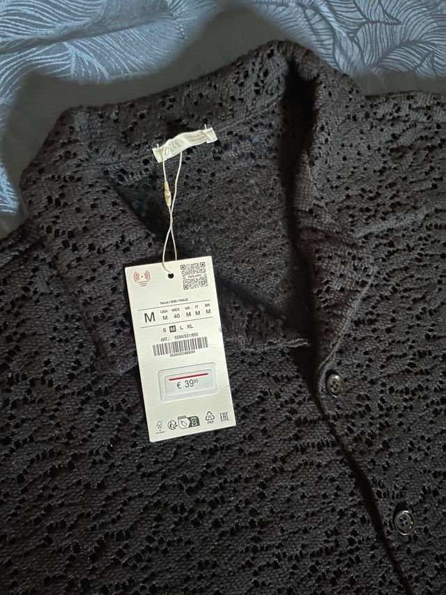 Nueva Camisa Zara negra - Talla M