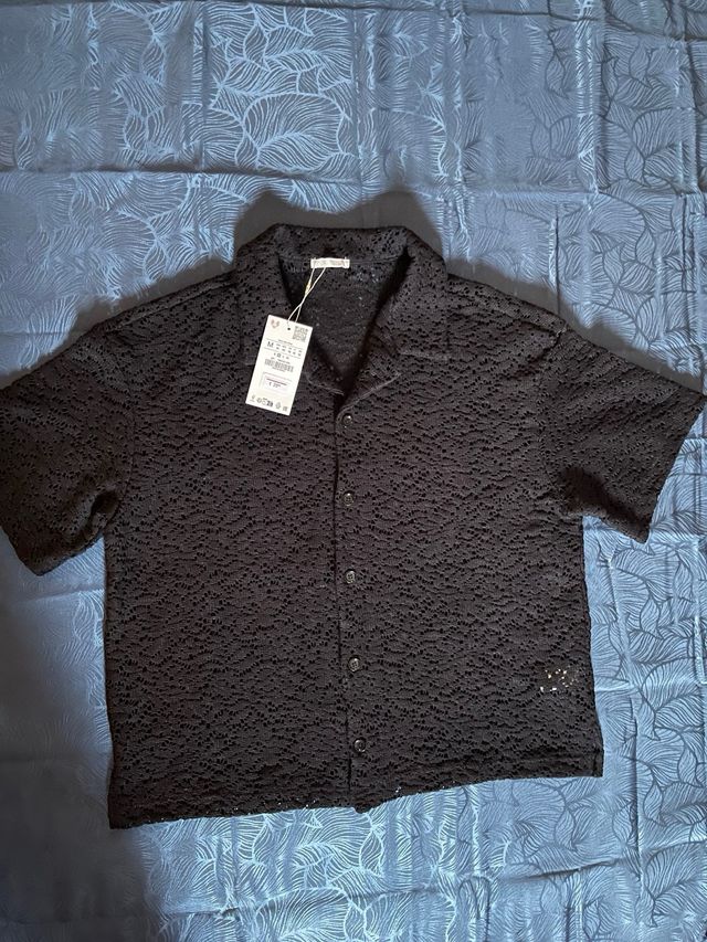 Nueva Camisa Zara negra - Talla M