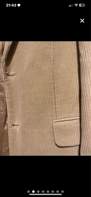 Americana pana beige 4XL