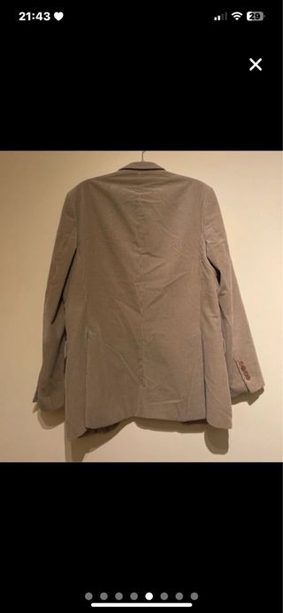 Americana pana beige 4XL