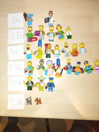 Colección Simpson precio por figura compatible 