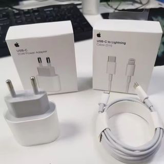 Cargador Apple 20W + Cable Lightning