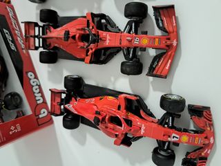 F1 Ferrari Burago - 7 coches escala 1/43