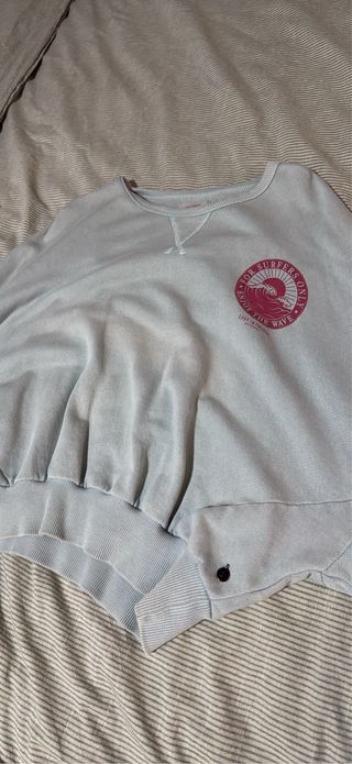 Sudadera azul mujer
