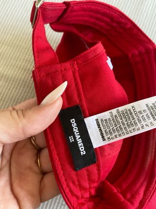 Dsquared2 Cappellino Rosso