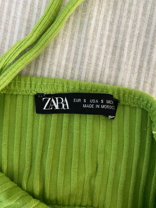 Body Zara verde - taglia S