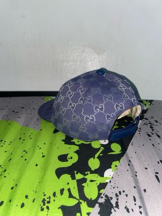 Gorra Gucci azul