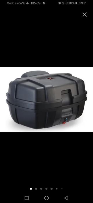 Baúl moto XXL 2 cascos