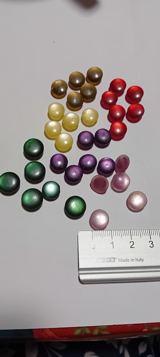 Bottoni colorati vintage