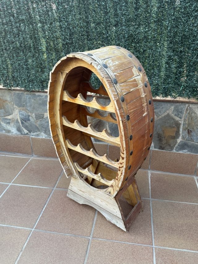 Oferta esta semana Vinoteca tonel madera vintage
