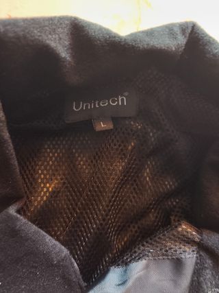 Mono lluvia moto negro Unitech talla L