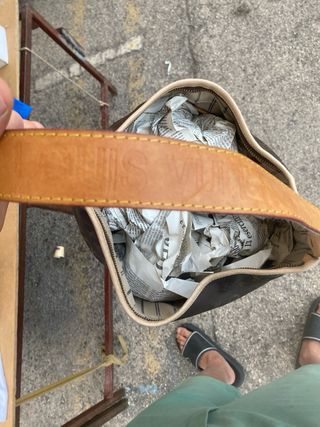 Borsa da donna stile Lv - marrone