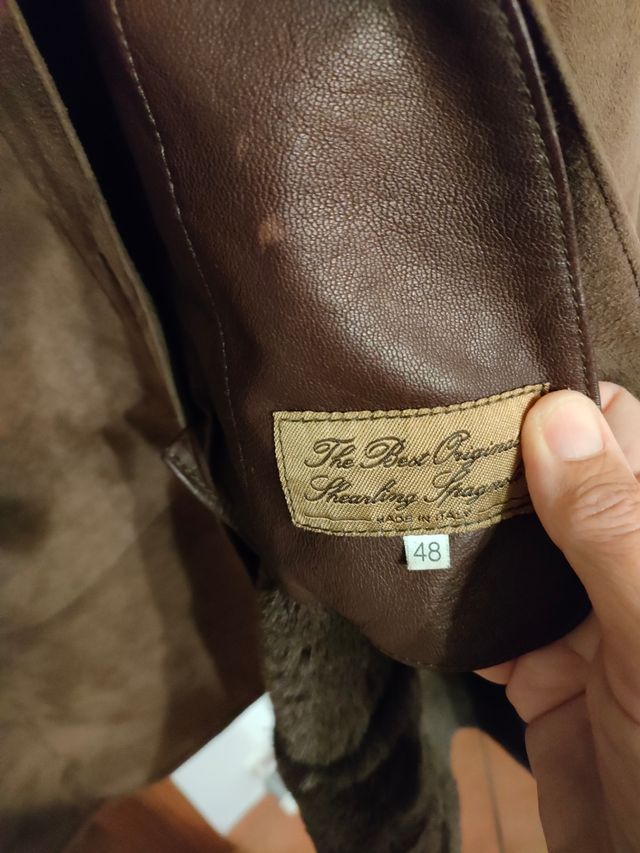 Cappotto montone vintage