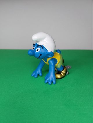 Smurf Sprinter Atleta Vintage Puffo Pitufo
