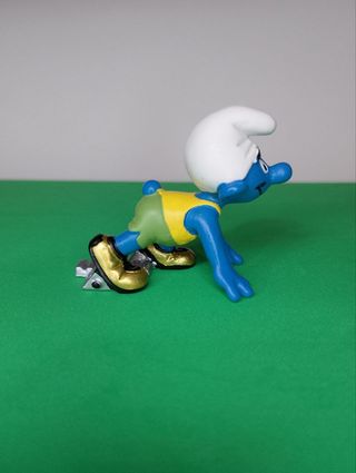 Smurf Sprinter Atleta Vintage Puffo Pitufo