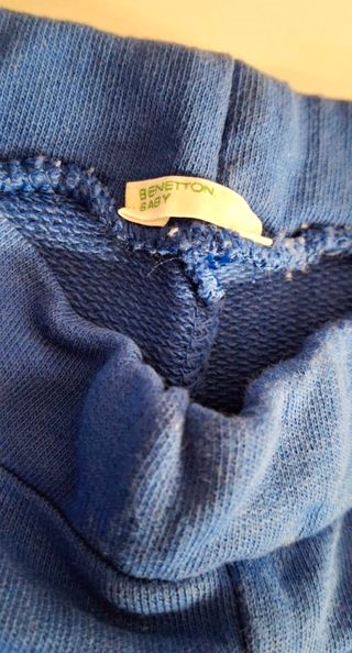 Tuta bimbo Benetton blu 3-6 mesi 
