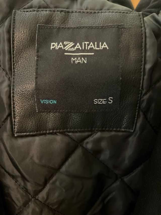 Giacca Pelle Piazza Italia taglia S