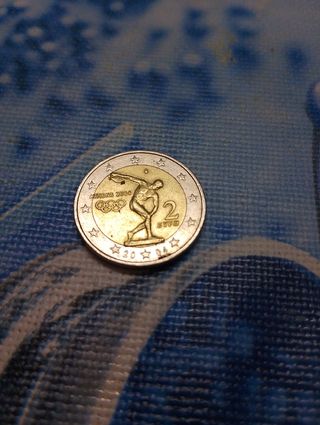 Moneda 2€ Atenas 2004 Juegos Olímpicos
