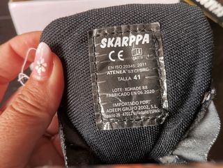 Botas seguridad SKARPA negras