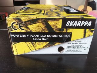 Botas seguridad SKARPA negras