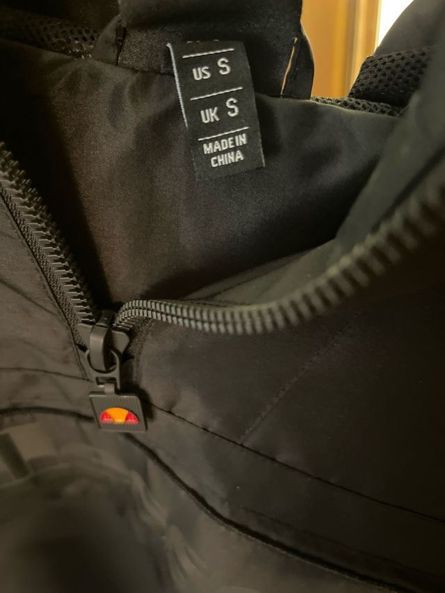 Giacca Ellesse nera taglia S